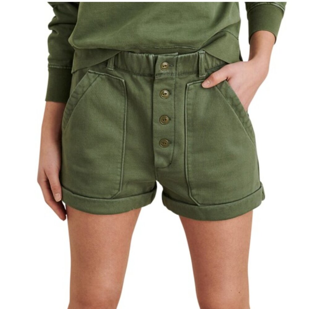 Alex Mill Ambrose Cotton Fleece Shorts Large